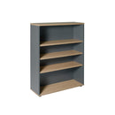 Open Bookshelf 900Mm W X 315Mm D X 1200Mm H Natural Oak