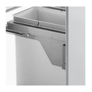 Optum 56L Twin Slide Out Waste Bin With Soft Close 600Mm Side Mounted
