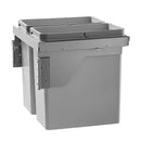 Optum 56L Twin Slide Out Waste Bin With Soft Close 600Mm Side Mounted