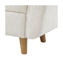 Ottoman 124 X 52 X 41Cm Footrest Stool Bench Padded Storage Box