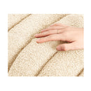 Ottoman Stool Teddy Fabric Ridge Arch