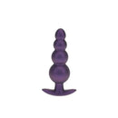 Ouch Beaded Anal Plug Metallic Purple
