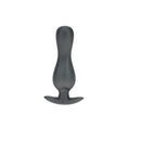 Ouch Curvy Anal Plug Gun Metal Grey