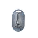 Ouch Curvy Anal Plug Gun Metal Grey