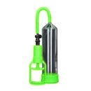 Ouch Glow In The Dark Comfort Beginner Pump Clear Glow Penis Pump