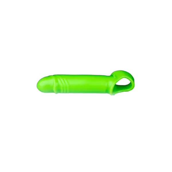 Ouch Glow In The Dark Smooth Stretchy Penis Sleeve
