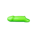 Ouch Glow In The Dark Smooth Thick Penis Sleeve 16 Cm