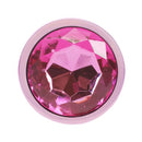 Ouch Paris Collection Metallic Pink Butt Plugs With Gem Bases