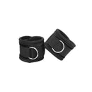 Ouch Velvet Adjustable Handcuffs Black Restraints