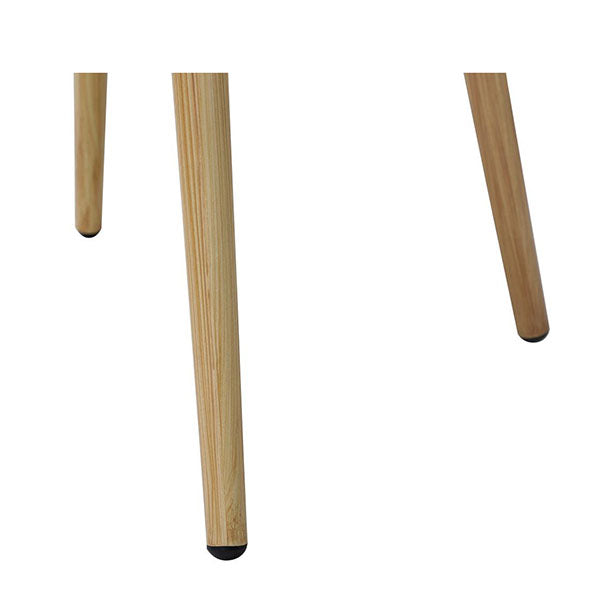 Outdoor Armchair X2 with Rope and Padded Seat Beige