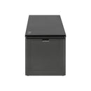 Outdoor Storage Box Bench 490L Black