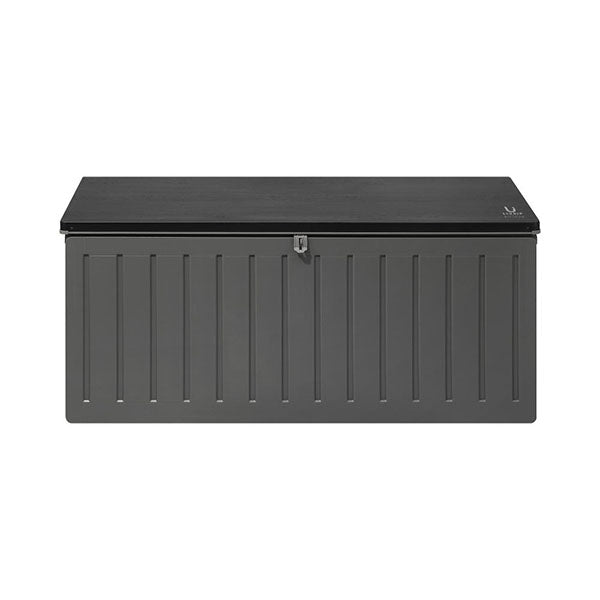 Outdoor Storage Box Bench 490L Black