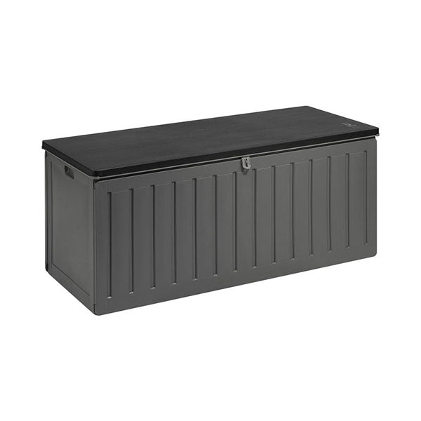 Outdoor Storage Box Bench 490L Black