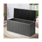 Outdoor Storage Box Bench 490L Black