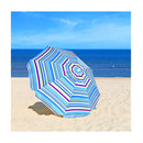 220cm Outdoor Umbrella Potable Sun Shade Shelter Garden Patio Parasol Canopy Blue