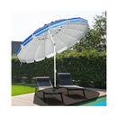 245cm Outdoor Umbrella Potable Sun Shade Shelter Garden Patio Parasol Canopy Navy