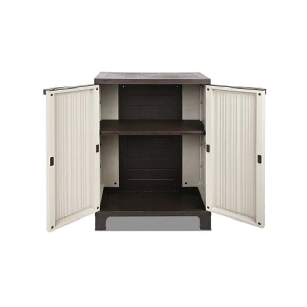 Outdoor Half Sized Lockable Storage Cabinet