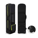 Soft Sided 600D Oxford Golf Travel Bag With Wheels And Pocket