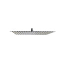 16 Inch Rain Shower Head Stainless Steel Square Wall Chrome