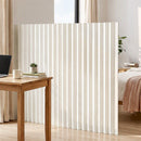 Paper Room Divider Folding Partition Screen Honeycomb Privacy Screen Freestanding 150cm White
