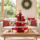 Folding Christmas Tree 47CM Xmas Table Decorations Red