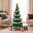 111cm Christmas Tree Decoration with Lights Foldable Paper Tree