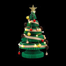 3D Honeycomb Paper Christmas Tree Kit For Home Office Cafe Outdoor