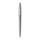 Parker Jotter Bp Pen Stainless Steel Chrome Trim Medium Tip Blue Ink