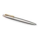 Parker Jotter Ballpoint Pen Stainless Steel Gold Trim