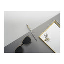 Parker Jotter Ballpoint Pen Stainless Steel Gold Trim