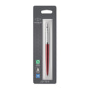 Parker Jotter Ballpoint Pen Kensington Red Chrome Trim