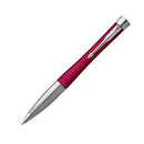 Parker Urban Twist Bp Pen Vibrant Magenta Chrome Trim Med Tip Blue Ink