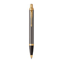 Parker Im Grey Gold Trim Ballpoint Pen