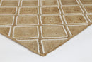 Amber Nest Beige Natural Parquetry Rug