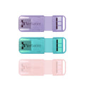 Verbatim Pop Up 32Gb Usb Triple Pack Assorted Pastel Colours