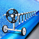 Pool Cover 9.5x5m 400 Micron Swimming Pool Solar Blanket 5.5m Roller