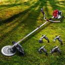 Pole Chainsaw 5in1 Petrol Circular Saw Hedge Trimmer Cutter Whipper Snipper