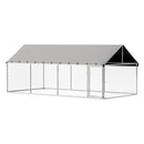 Dog Kennel Large House XL Pet Run Cage Puppy Outdoor Enclosure 2Mx4M