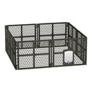 Dog Playpen Enclosure 8 Panel Pet Fence Plastic Play Pen
