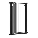 120cm Retractable Safety Gate Pet Fence Guard Door Black