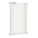 120cm Retractable Safety Gate Pet Fence Guard Door White