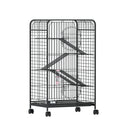 Rabbit Cage Indoor Hutch Guinea Pig Bird Ferret Cat Hamster 110cm 4 Level