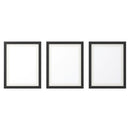 Photo Frame 3PCS Set Black