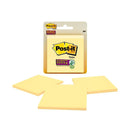 Post It Super Sticky Notes Canary Yellow 76Mm Pack Of 3