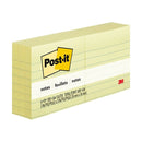 Post It Lined Notes Canary Yellow 76 X 76Mm Pack Of 6
