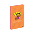 Post It Lined Super Sticky Notes Rio De Janeiro 127 X 203Mm Pack Of 4