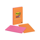 Post It Lined Super Sticky Notes Rio De Janeiro 127 X 203Mm Pack Of 4