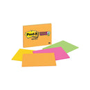 Post It Lined Super Sticky Notes Rio De Janeiro 203 X 152Mm Pack Of 4