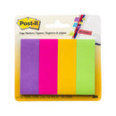 Post It Page Markers Neon Colours 23 X 73Mm Pack Of 200 Box Of 6