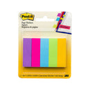 Post It Page Markers Assorted Colours 13 X 45Mm Pack Of 5 Box Of 6